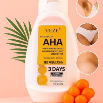 نمک بدن روشن کننده Aha و ویتامین c اصل